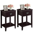 thumbnail image 3 of VECELO 3-Piece Bedroom Sets Metal Bed Frame and 2 Nightstands, 3 of 8