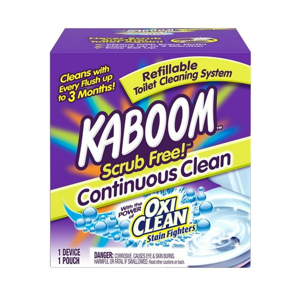 Kaboom Kaboom 35113 Scrub Free Home Toilet Cleaning System