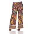 thumbnail image 2 of White Mark Women's Plus Size Printed Palazzo Pants, 2 of 4