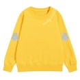 thumbnail image 4 of EnJoCho Youth Children Hooded Pullover Long Sleeve Oversized Soft Fleece Cute Printed Graphic Sweatshirt for Halloween Holiday Classroom Daily Play Wear, 4 of 7