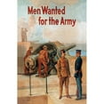 thumbnail image 3 of Whalen, Michael P. 11x14 Black Modern Framed Museum Art Print Titled - WWI: Men Wanted for the Army, 3 of 5