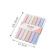 thumbnail image 4 of relayinert Box of 12 Double Headed Marker Pen Macaron Morandi Color Fluorescent Pen for Sale, 4 of 9
