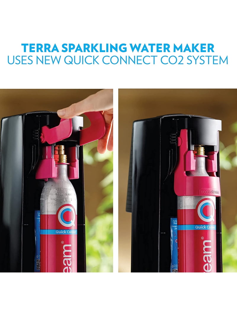 SodaStream, CO2 Cylinder, Quick Connect Pink, 60L Replacement
