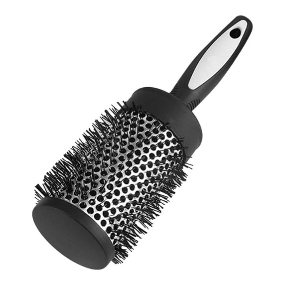 Cylinder Curly Hair Rolling Nylon Comb Hair Styling Round Brush Hair Salon Tool