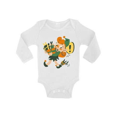 

Awkward Styles Ugly Christmas Baby Outfit Bodysuit Xmas Elf Helpers Baby Romper