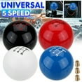 thumbnail image 6 of 3 Thread Adapters Shift Knob Driving 1 Pc Black Blue Diameter: 53.5Mm Material: Resin Condition: 100% Brand New, 6 of 6