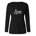 thumbnail image 5 of Camisetas de Cuello de la Tripulación de Manga Larga para los Hombres Estampadas Camisetas de Manga Larga para las Mujeres, Camiseta de Blusa Casual para Primavera Verano, 5 of 5