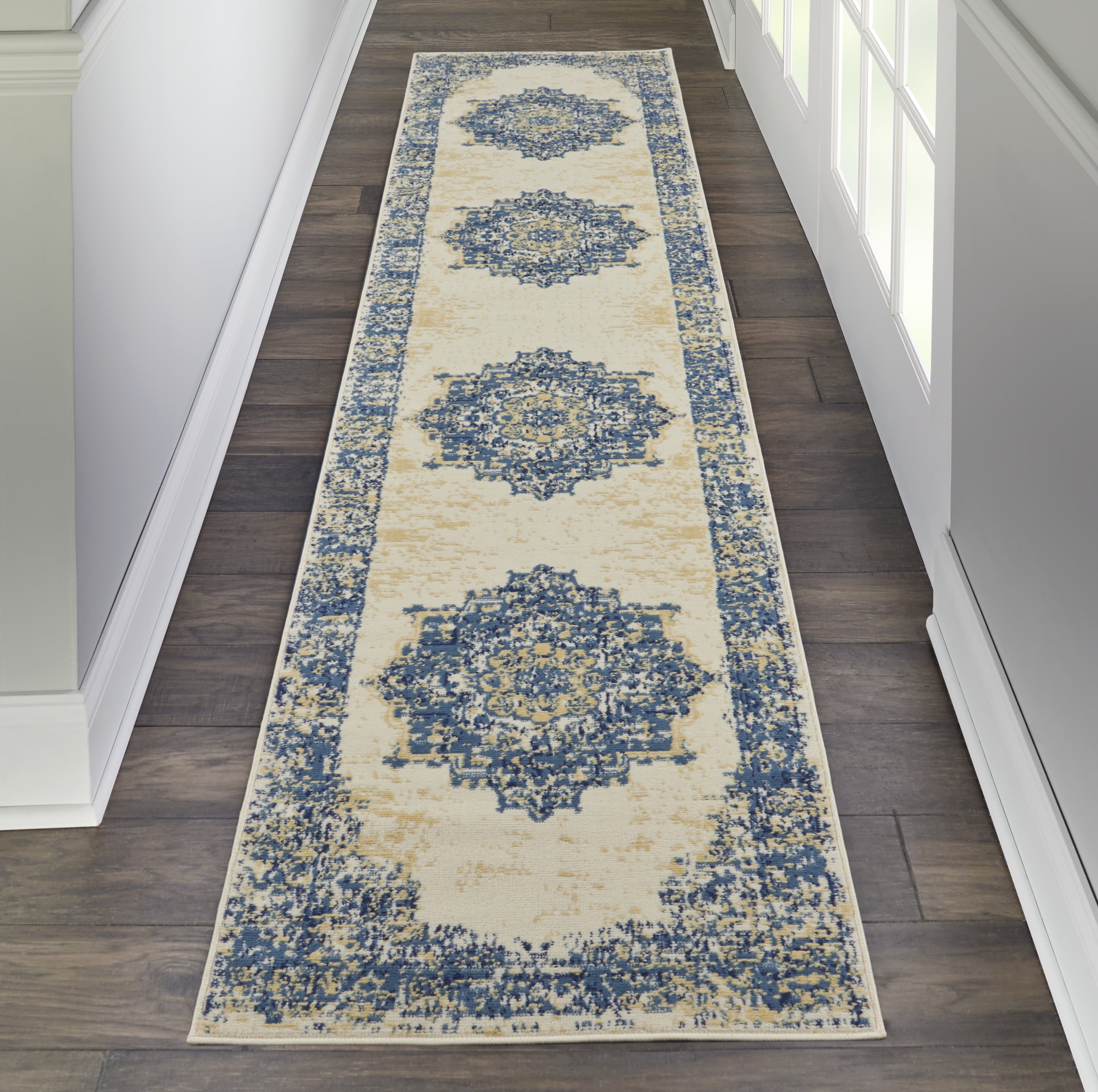Nourison Grafix Persian White 2 3 X 10 Area Rug 2x10 Walmart Com Nourison Grafix Persian White 2 3 X 10 Area Rug 2x10 Walmart Com