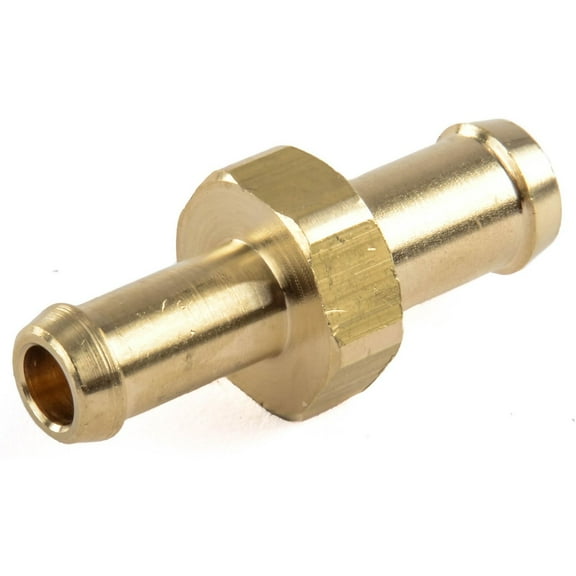 JEGS 15946 Brass Hose Barb Adapter 3/8 Hose to 5/16 Hose