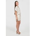thumbnail image 2 of Conjunto camisero tipo lino Roman Fashion /Juvenil, 4388 (Arena) beige G, 2 of 4
