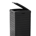 thumbnail image 4 of MAYEERTY 31 Gallon Outdoor Deck Box, Large Capacity Storage Box for Patio Furniture Cushions, Pillow with Wheels, Black, 4 of 7