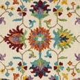 thumbnail image 6 of SAFAVIEH Aspen Giles Floral Wool Area Rug, Ivory/Blue, 7' x 7' Round, 6 of 7