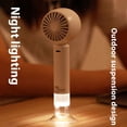 thumbnail image 4 of Rewenti Handheld Fan Portable Handheld Fan, Student Handheld Fan Usb Charging Mini Fan for Daily Outdoor Use, 4 of 5