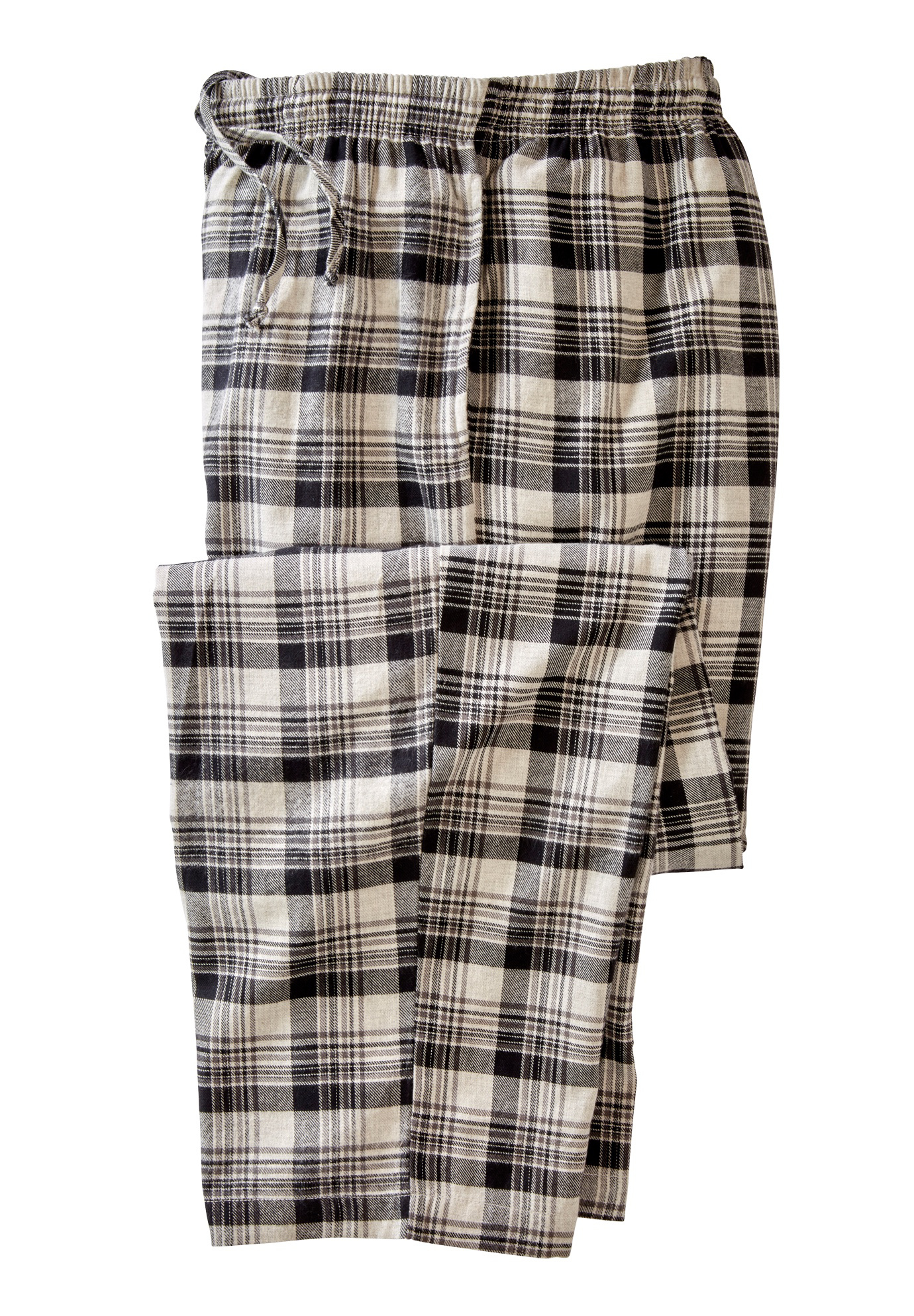 KingSize Mens Big/& Tall Flannel Plaid Pajama Pants Pajama Bottoms