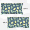 Dark colored pineapple King Pillow Cases, Soft King Size Pillow Cases
