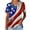 #02, variant on Womens Tops Independence Day Short Sleeve V Neck Summer Tops Fashion Casual Patriotic Stars and Stripes Tee Tops American Flag Graphic Tees