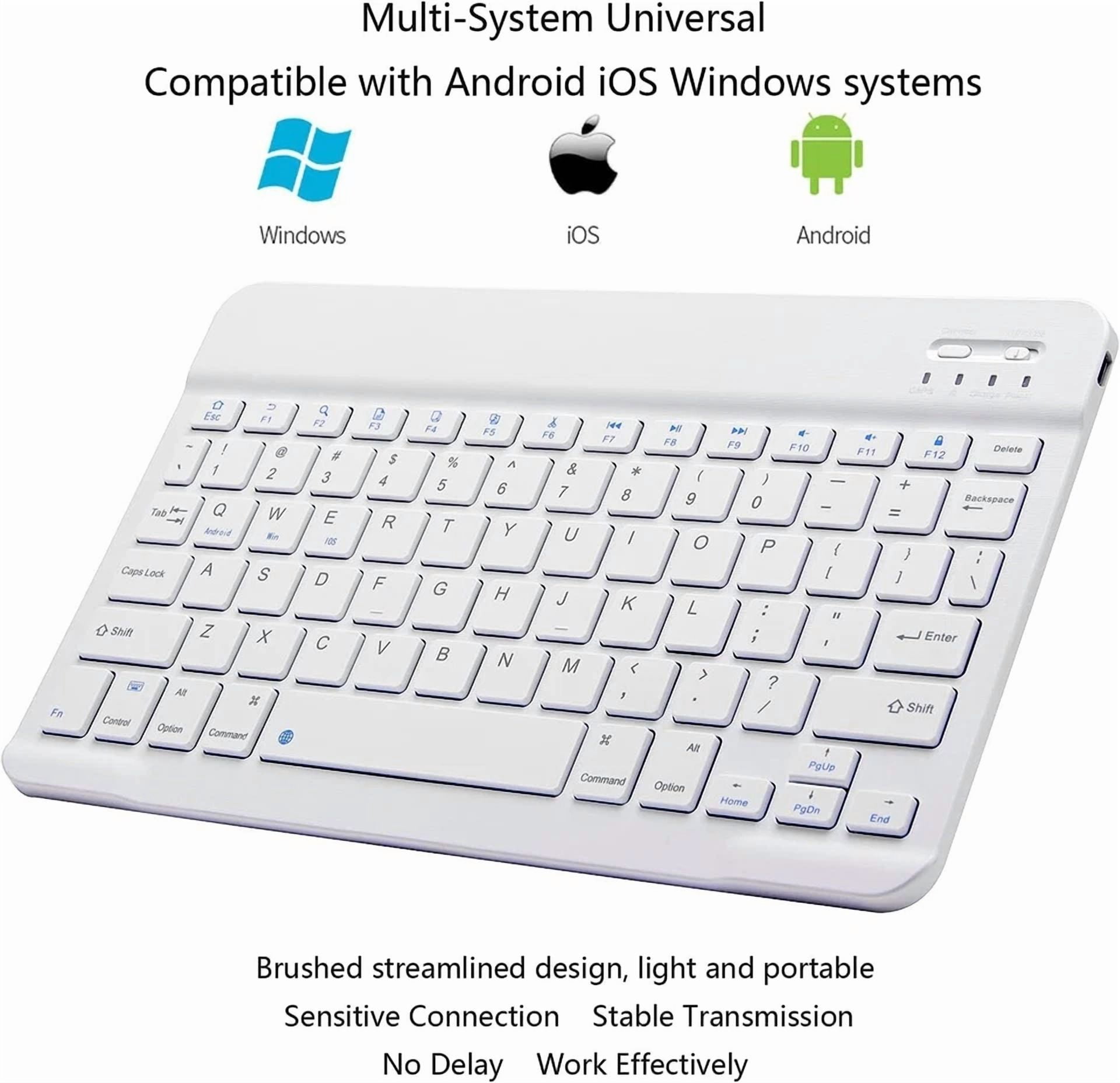 Ultrathin Wireless Bluetooth Keyboard For Ios, Android, Windows