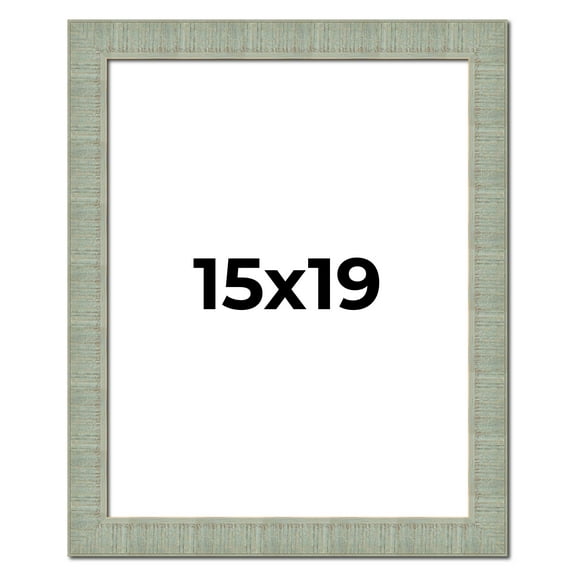 15x19 Frame Green Desert Pear Solid Wood Picture Frame | 1.625 Inch Moulding Width | Interior Frame
