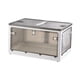 thumbnail image 3 of Organizador de armario con 5 puertas que se abren, duradero, transparente, contenedor de almacenamiento plegable Blanco, 3 of 9