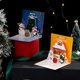 thumbnail image 5 of Tarjetas de Navidad emergentes 3D de Paper love, coches navideños, vacaciones, fundas de regalos navideños, 5 of 5