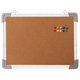 thumbnail image 1 of Juego de tableros de corcho para pared – Tablón de anuncios de corcho de 16.0 x 12.0 in con 10 tachuelas para pulgar – Tablero pequeño para colgar en la pared, tablero de mensajes, organizador para es, 1 of 1