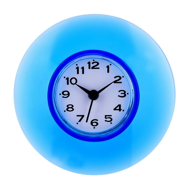 Reloj de pared Jadeshay mini reloj espejo cocina baño Cuarzo color rojo azul verde amarillo blanco Púrpura