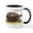 White/Black Inside, variant on CafePress - Desert Tortoise Mug - 11 oz Ceramic Mug - Novelty Coffee Tea Cup