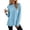 SKY BLUE, variant on Xaqiouau Womens Oversized Crewneck Sweatshirt Scalloped Hem Long Sleeve Pullover Tunic Top Loose Fit Lightweight Casual Fall Winter Tops
