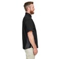 thumbnail image 3 of Harriton Chemise à Manches Courtes Colorblock pour Hommes M586T, 3 of 3