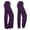Purple, variant on ZZwxWA Cargo Pants Women High Waisted Drawstring Stretchy Bootcut Yoga Pants with Pockets Wide Leg Flare Legging Lightweight Sweatpant Solid Color