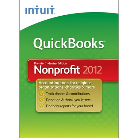 Quickbooks Premier Nonprofit 2012