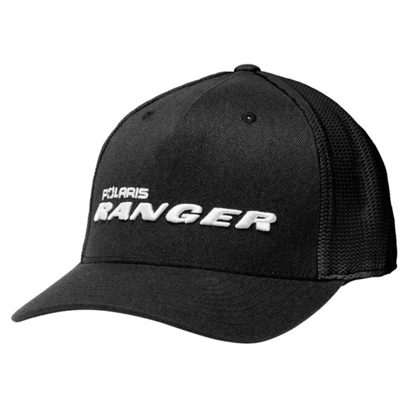 Polaris Ranger Cap Snapback Hat Black 2833131
