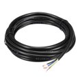 thumbnail image 1 of RVV Alambre Cable Extensión Cable Cobre Alambre Eléctrico Conductor 4 Núcleo 18 AWG 5M/16.4Pies Largo, 1 of 3