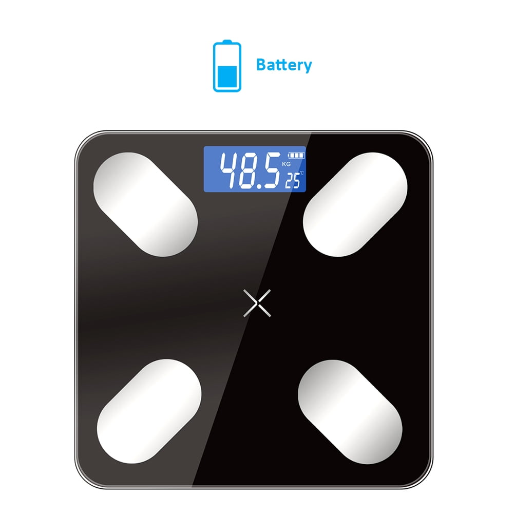 JuLam Intelligent Electronic Bluetooth Scale Rechargeable Voice Body