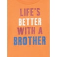 thumbnail image 2 of Garanimals Baby Boys Graphic Tee with Long Sleeves, Sizes 0-24 Months, 2 of 3