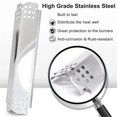 thumbnail image 2 of Grill Hot Plate, Fire Barrier Enamel Hot Plate Stainless Steel Grill Heating Tent, Flame Mash for Nexgrill 720-0888, 2 of 5
