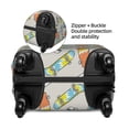 thumbnail image 4 of Xecao Skateboard print Elastic Luggage Cover, with double-sided print , is perfect for travel, business, and daily use, 4 of 9