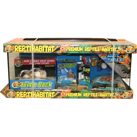 Zoo Med 26341 Reptihabitat Aquatic Turtle Kit
