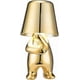 thumbnail image 1 of Bedside Table Lamp, Touch Control Golden Man Desk Lamp, Cordless Thinker Statue Lamp with USB Port, Decorative Collection for Home Bedroom(Mr-WHY), 1 of 4