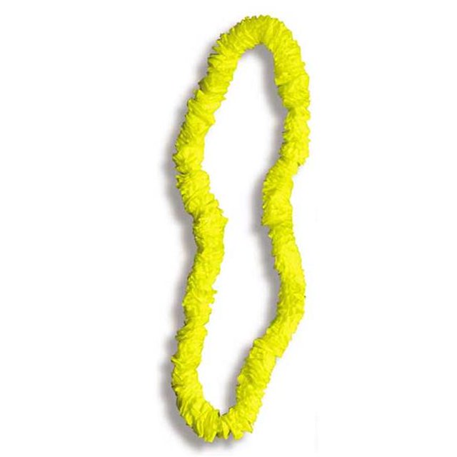 1.5 in. x 36 in. Soft-Twist Poly Leiswith Marqué Boîte - Jaune