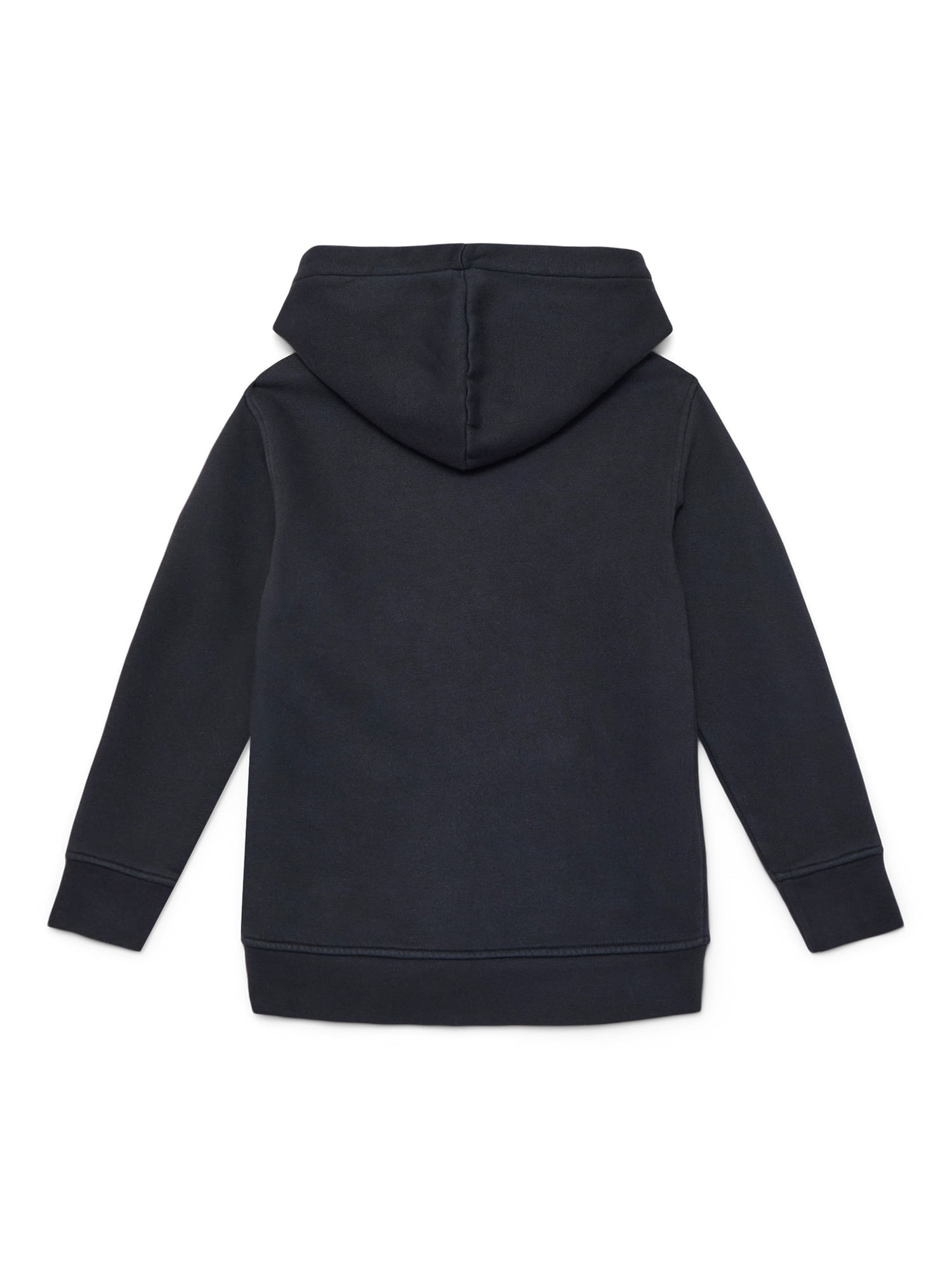 Wonder Nation Boys' Fleece Hoodie with Long Sleeves, Sizes 4-18 & Husky