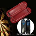 thumbnail image 2 of Estuche De Plástico Portátil Para Dardos Con Capacidad Para 3 Dardos Para Puntas, Ejes Y Vuelos De Dardos Rojo Sunnimix Estuche portátil para dardos, 2 of 7