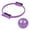 Purple, variant on Kelly Bro Pilates Ring and Mini Exercise Ball (2 pcs),Pilates Ring Fitness Circle, Yoga Rings Magic Circle with Dual Padded Handles for Toning Arms