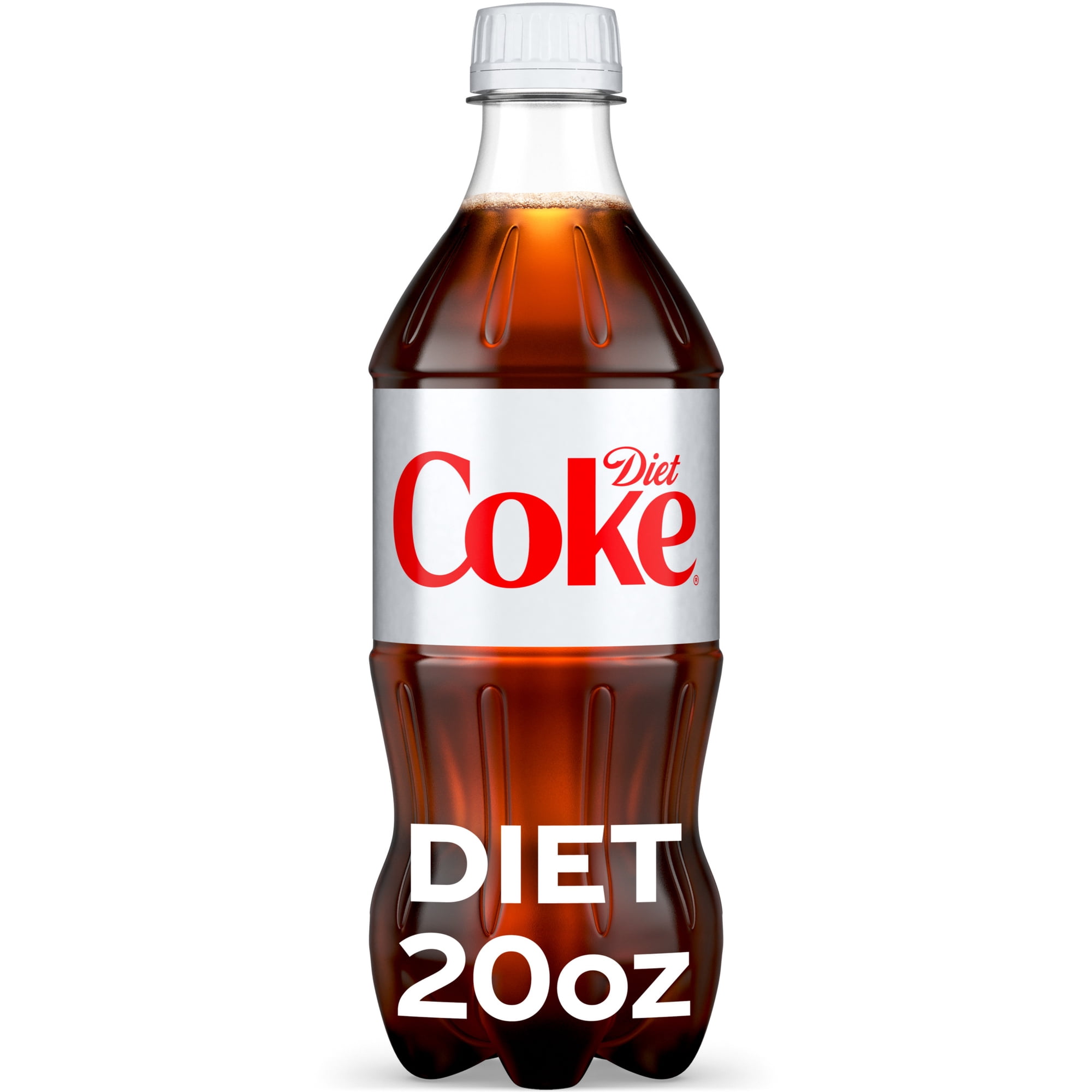 Diet Coke Soda Pop Bottle, 20 fl oz
