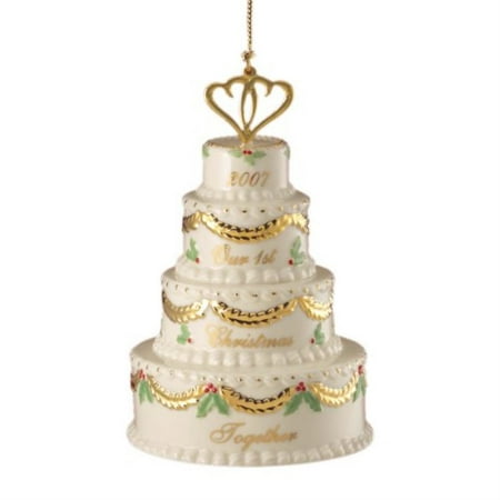 lenox 2007 our first christmas together - cake