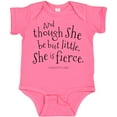 thumbnail image 3 of Inktastic Though She Be but Little Shakespeare Quote Boys or Girls Baby Bodysuit, 3 of 5