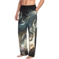 thumbnail image 6 of Naloa Space White Horse Pajama Pants Men, PJ Bottoms, Sleep & Lounge Pants-XX-Large, 6 of 6