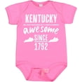 thumbnail image 3 of Inktastic Kentucky is Awesome Since 1792 Boys or Girls Baby Bodysuit, 3 of 5