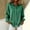 Green, variant on JJHGVB Long Sleeve Shirts for Women Trendy Wear Pullover Tops Thermal Shirts for Women Solid Color Business Casual Dressy Casual Pullover Lightweight Sweatshirts for Women Casual Blouses Blue L