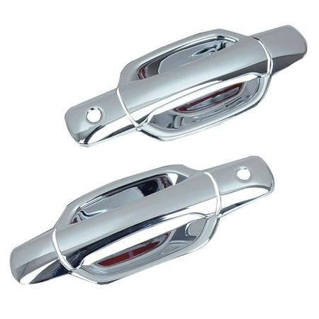 - EAG 04-12 Chevy Colorado 2 Door Handle Cover W/PSG KH - Triple Chrome
